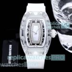 Swiss Copy Richard Mille RM 07-02 MOP Dial Gemset Sapphire Watch